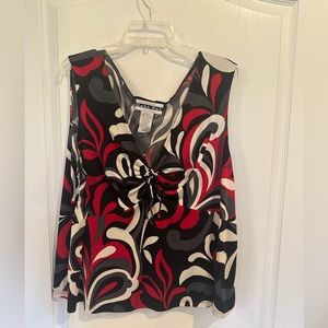 Dana Kay Women’s vintage y2k sleeveless blouse. Plus size 22W